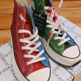 Jw anderson x converse hike star glitter pack multi size us 10.5 hi 164842c