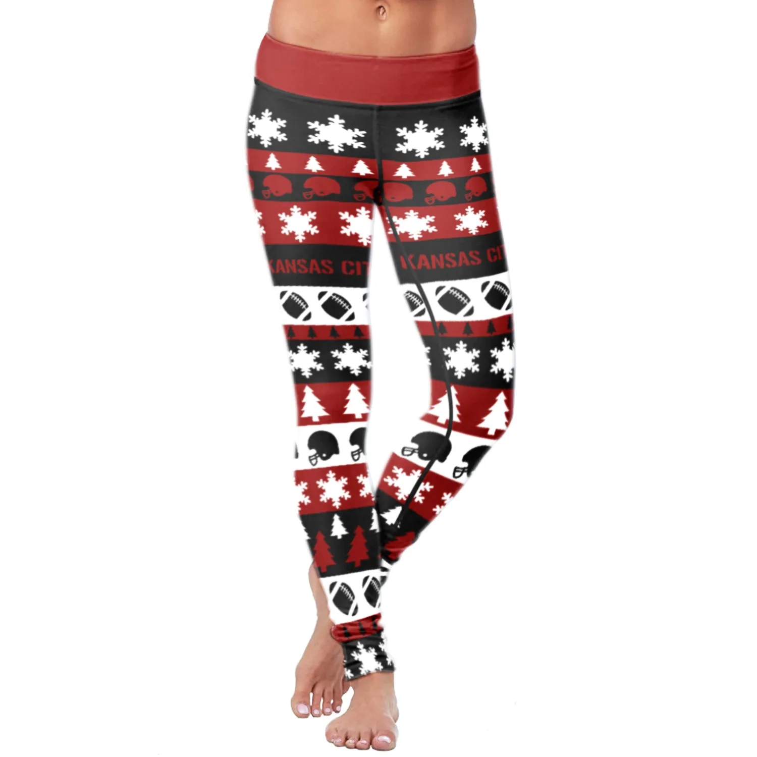 KC Christmas FB Leggings