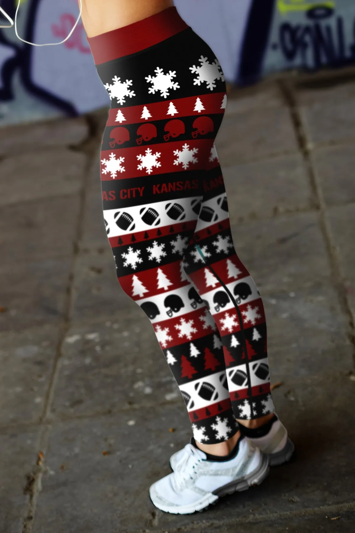 KC Christmas FB Leggings