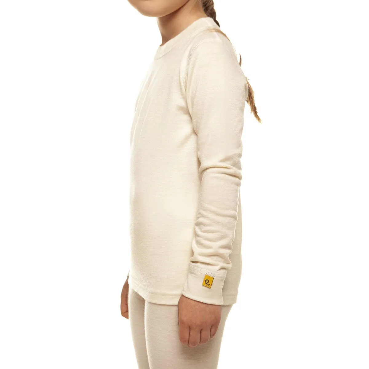 Kids' 160 Thermal Long Sleeve Crew Natural