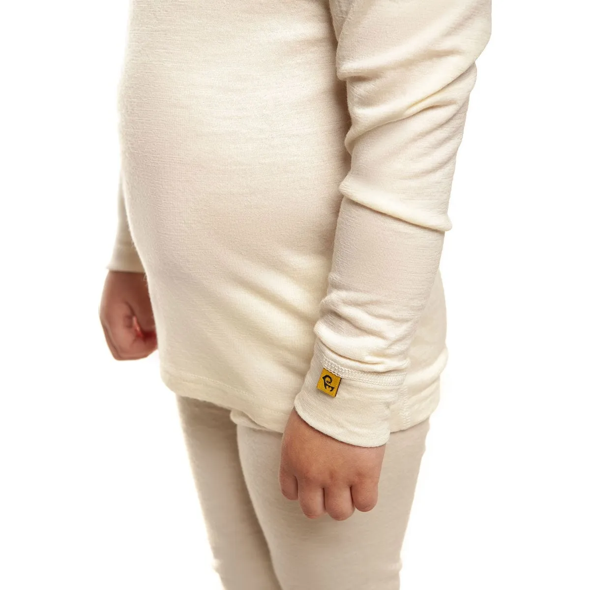 Kids' 160 Thermal Long Sleeve Crew Natural