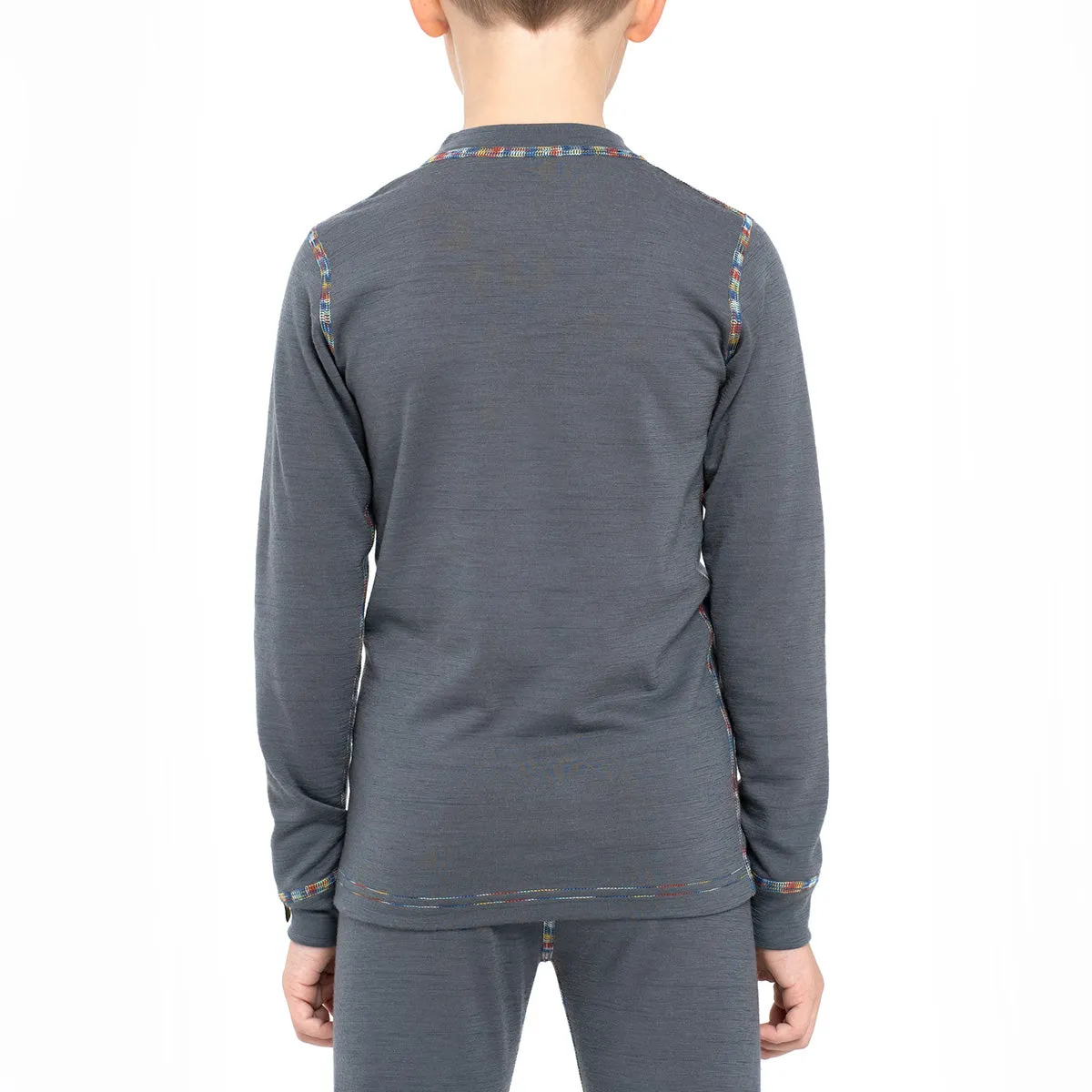 Kids' 160 Thermal Long Sleeve Crew Perfect Grey