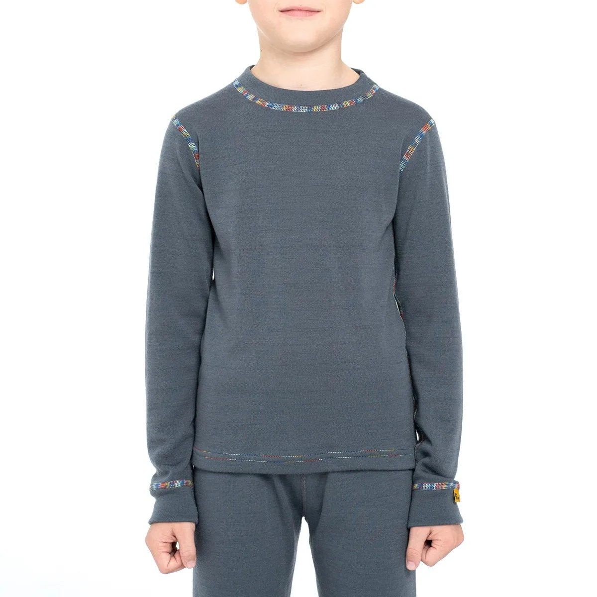 Kids' 250 Thermal Long Sleeve Crew Perfect Grey