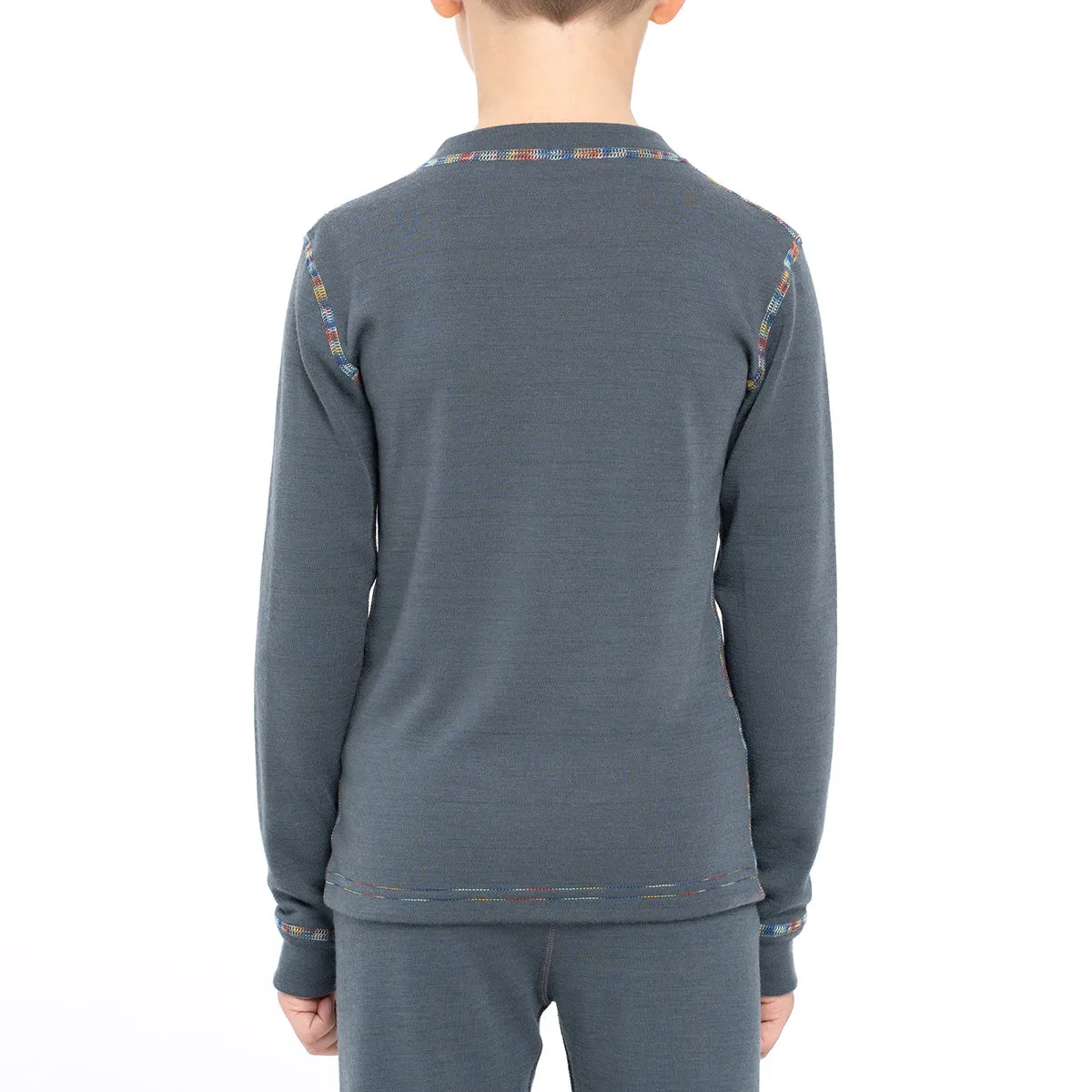 Kids' 250 Thermal Long Sleeve Crew Perfect Grey