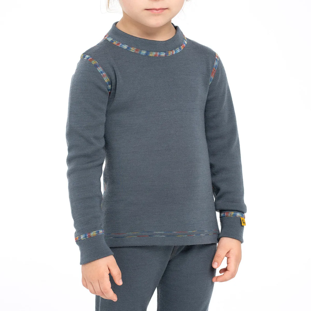 Kids' 250 Thermal Long Sleeve Crew Perfect Grey