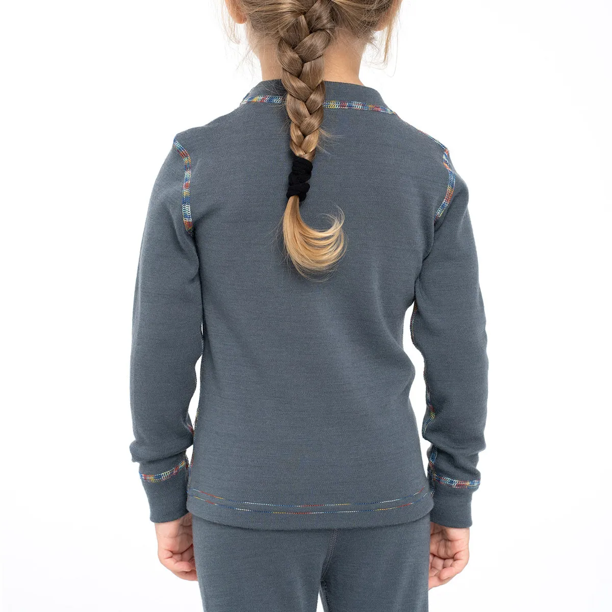 Kids' 250 Thermal Long Sleeve Crew Perfect Grey