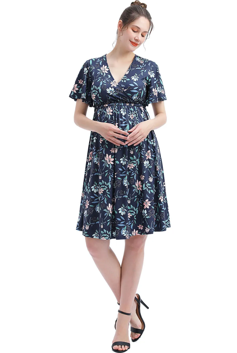 Kimi + Kai Maternity Everly Nursing Dress