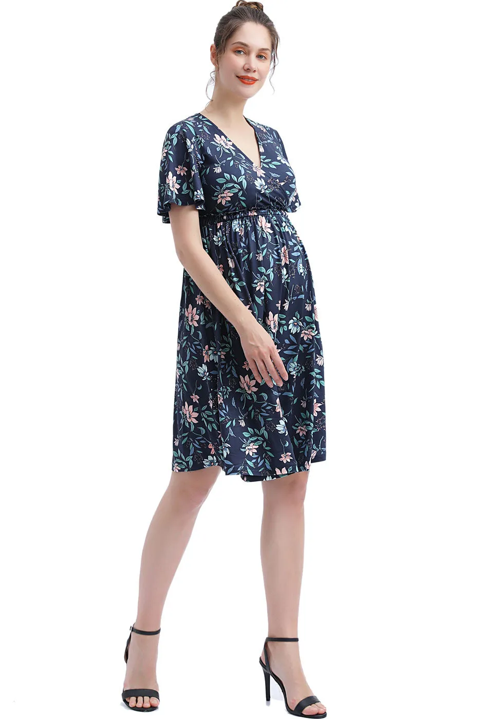 Kimi + Kai Maternity Everly Nursing Dress