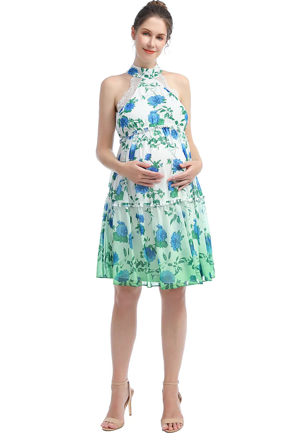 Kimi + Kai Maternity Norah A-Line Dress