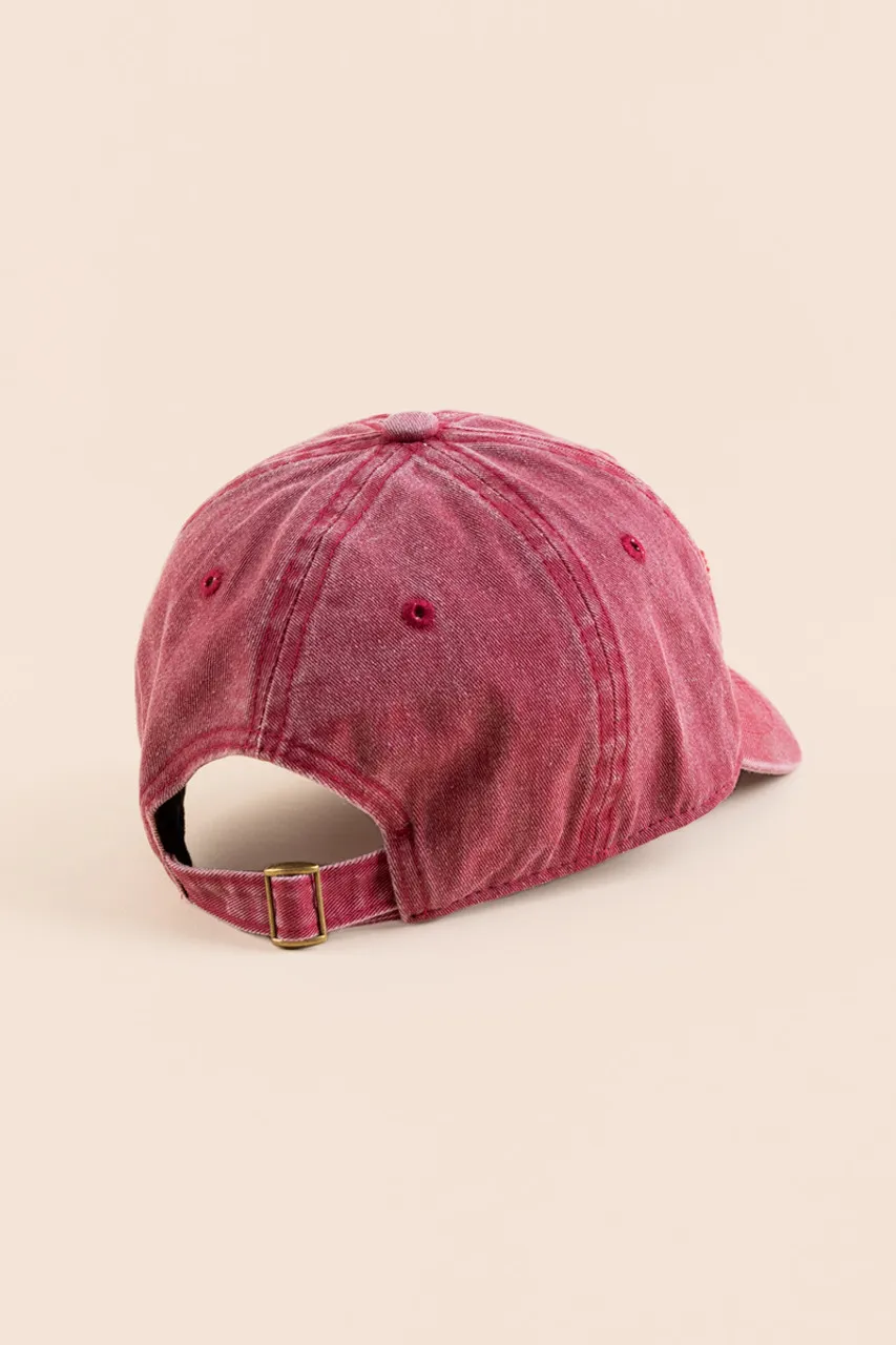 L Initial Patch Baseball Hat