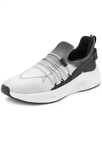 Lace-Up Vegan Trainers by John Devin | Look Again