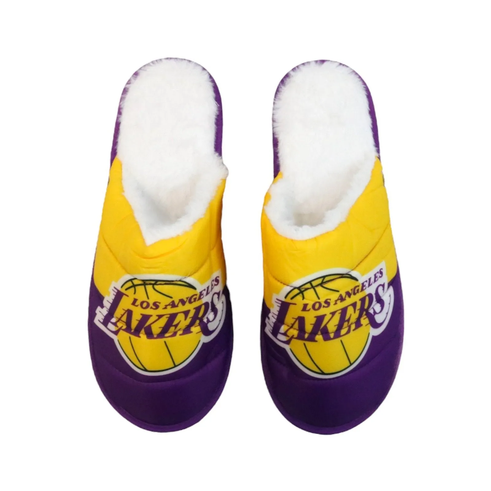 Lakers Color Block Quilted Slipper