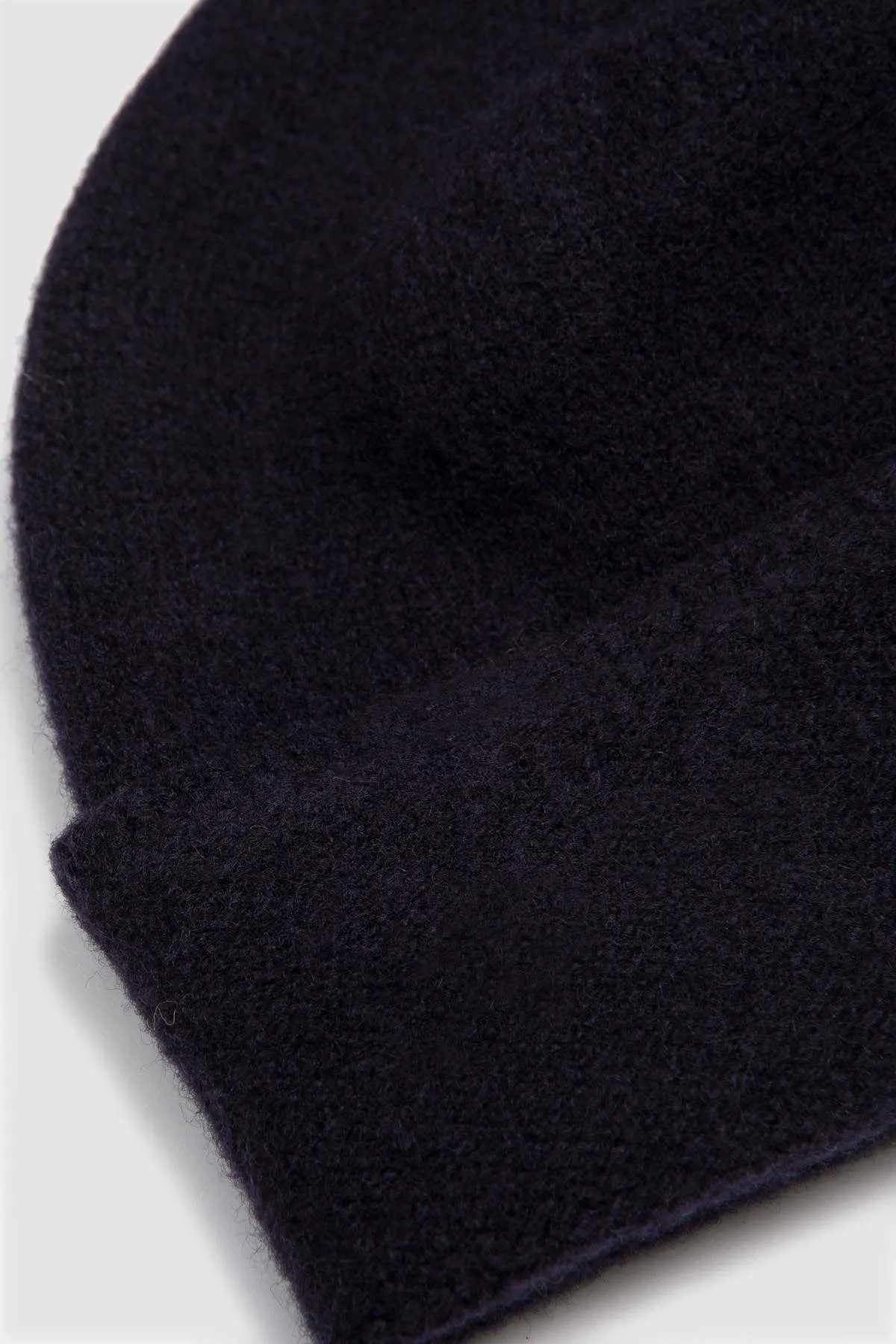 Lambswool Felted Hat - Dark Navy