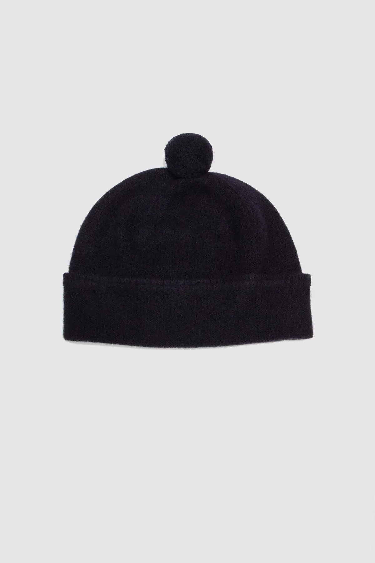 Lambswool Felted Hat - Dark Navy