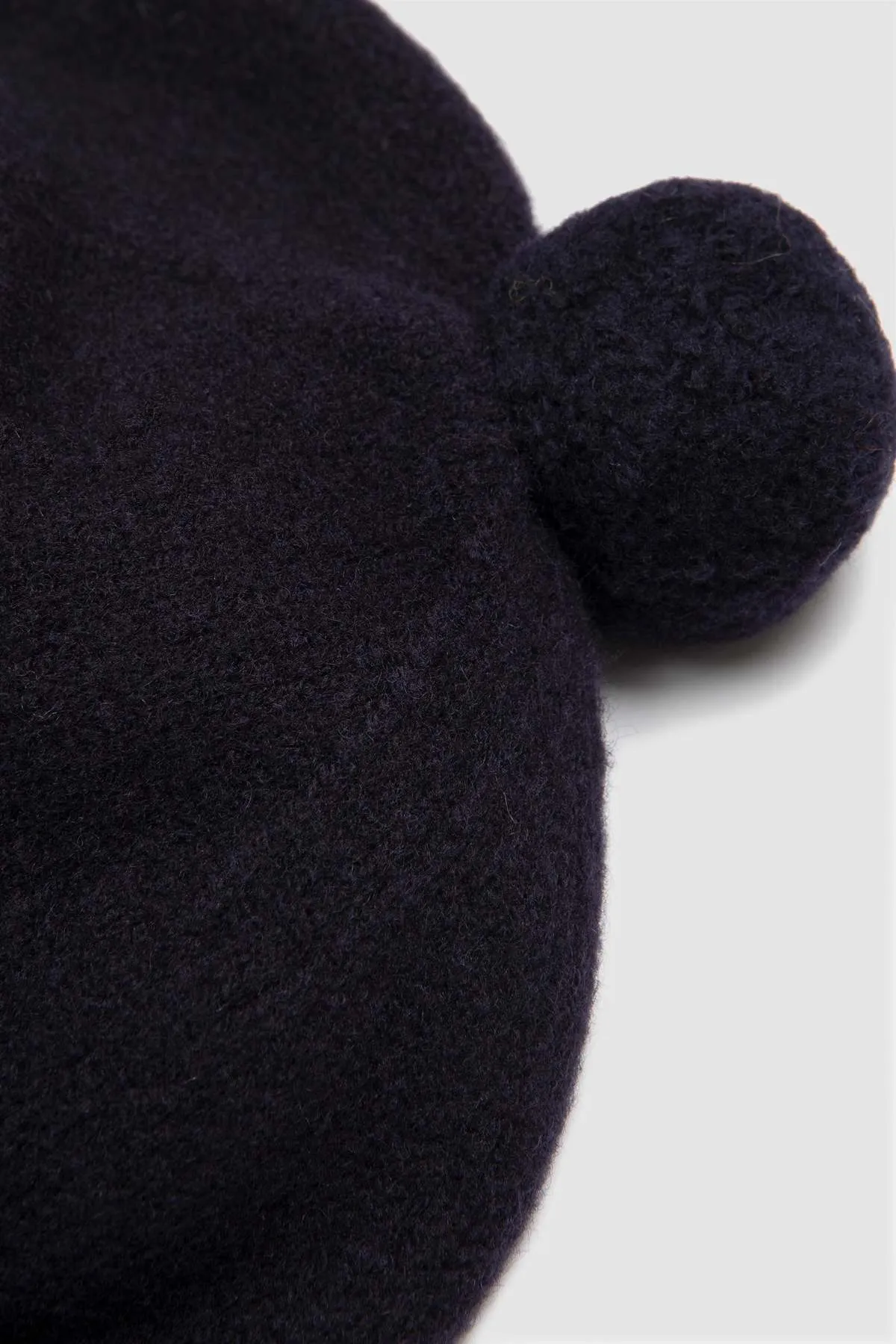 Lambswool Felted Hat - Dark Navy