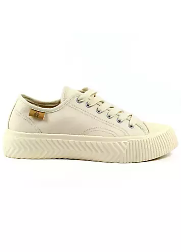 Lazy Dogz Jayne Beige Trainers | Grattan