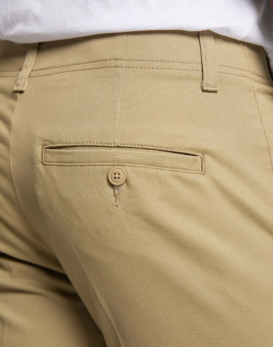 Lee Extreme Motion Slim Stretch Chino Trousers Taupe