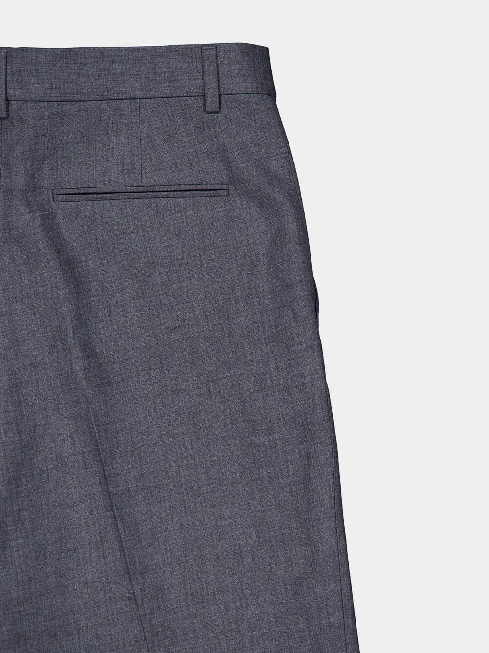 Light Grey Linen Trousers