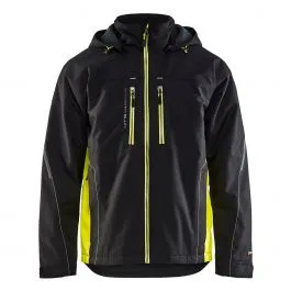 Lightweight Winter Jacket 4890 Zwart/High Vis Geel - Blåkläder