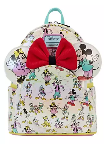 Loungefly Disney D100 AOP Ear Holder Mini Backpack