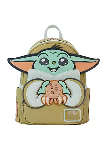 Loungefly Mandalorian Grogu & Crabbies Cosplay Mini Backpack | Grattan