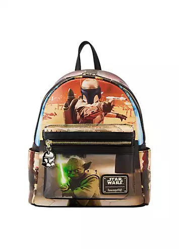 Loungefly Star Wars Episode Two Attack of The Clones Scene Mini Backpack | Kaleidoscope