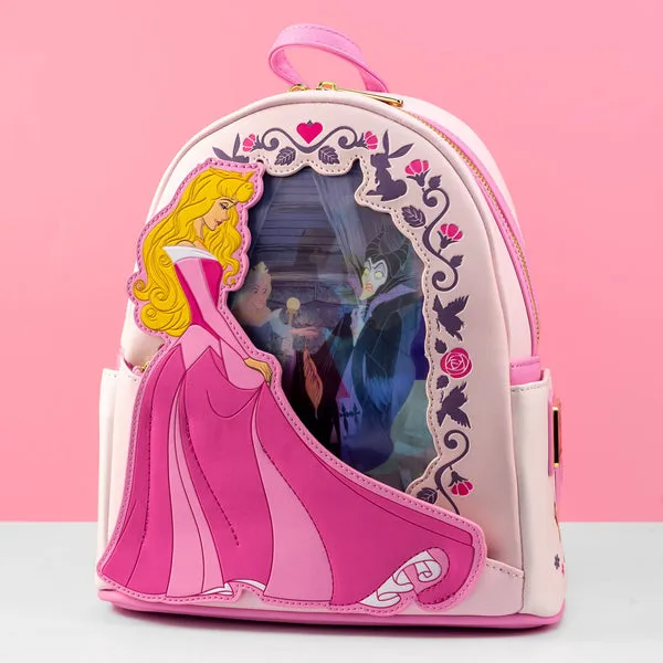 Loungefly x Disney Sleeping Beauty Lenticular Mini Backpack