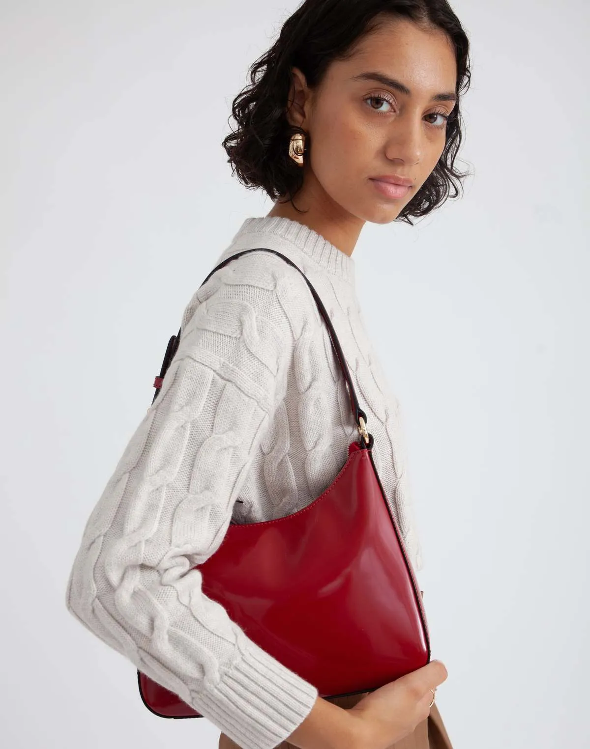 Luxe Medium Shoulder Bag 