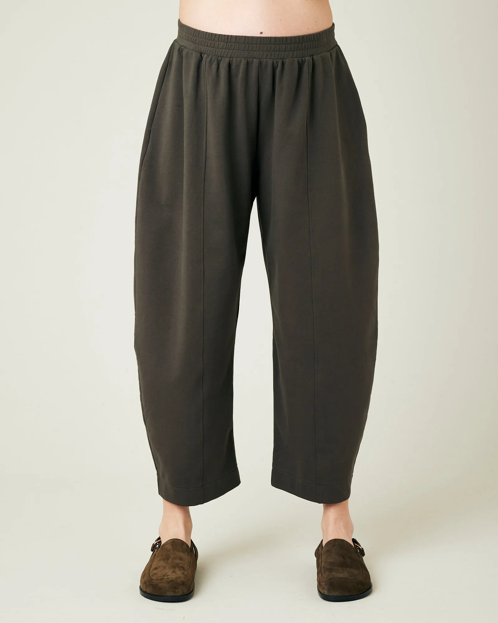 Mabel Espresso Jersey Trousers