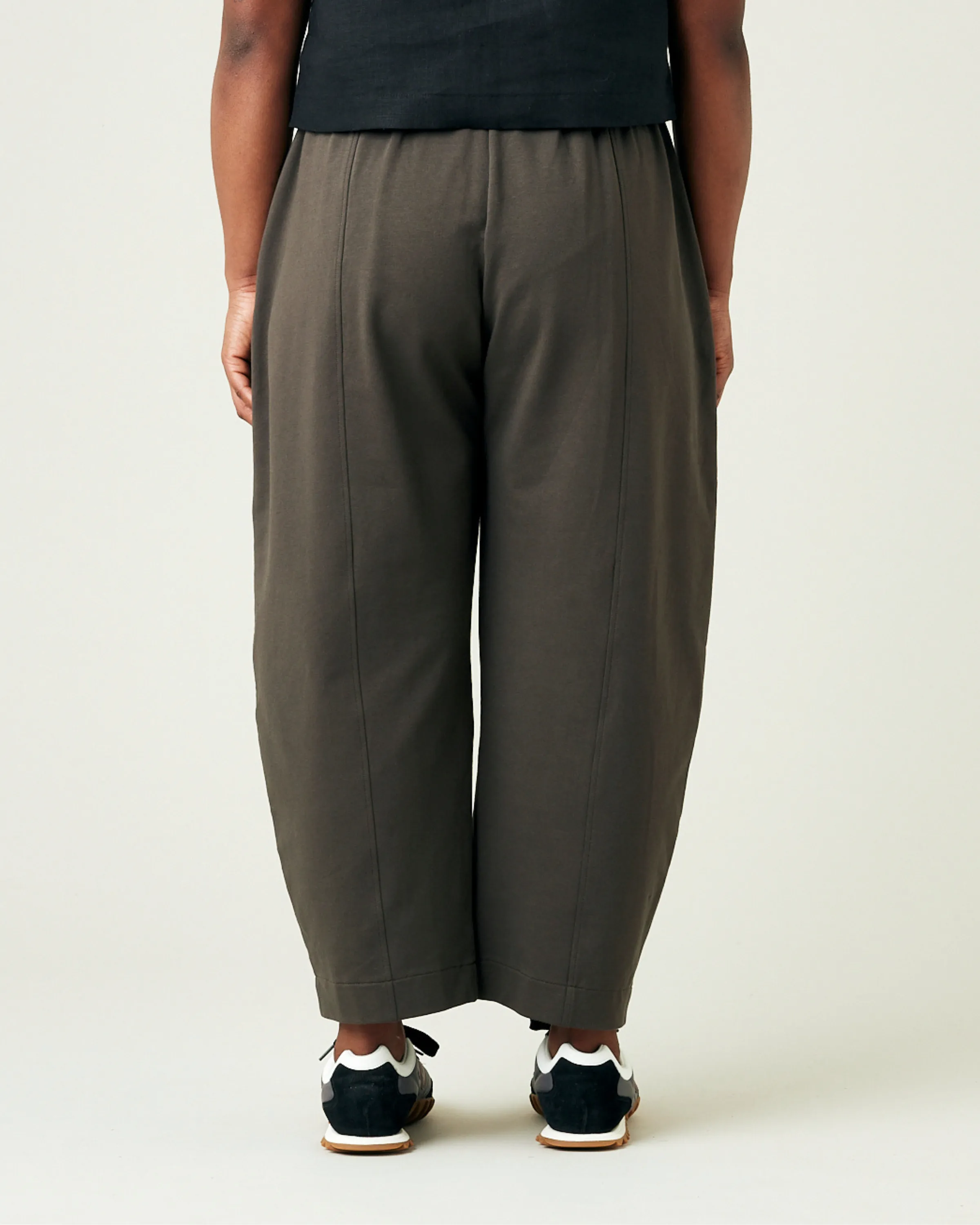 Mabel Espresso Jersey Trousers