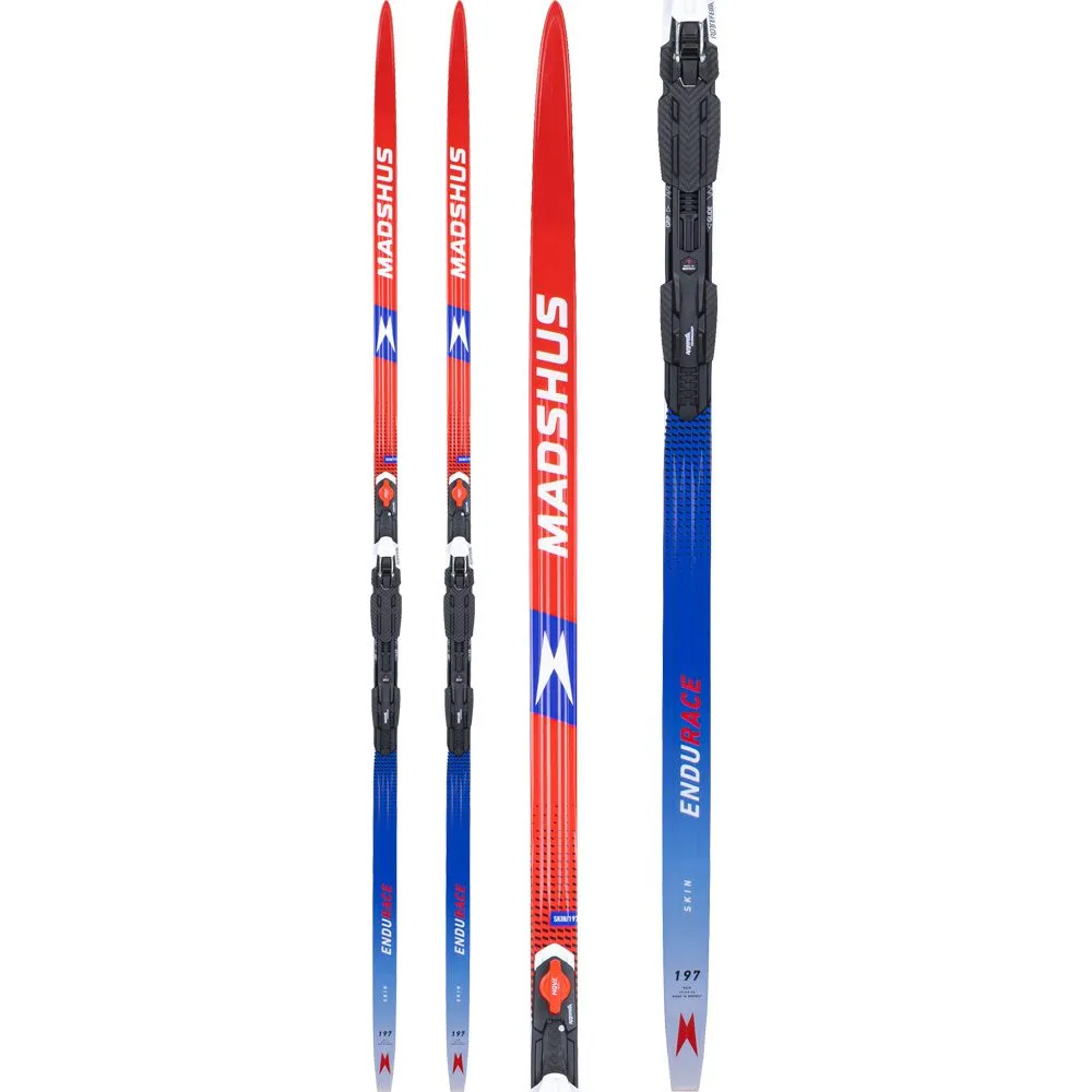 Madshus - Endurace Skin 23/24 Cross Country Ski Classic with Binding premounted