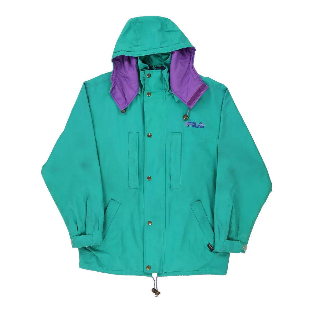 Magic Line Fila Jacket - 2XL Green Polyester