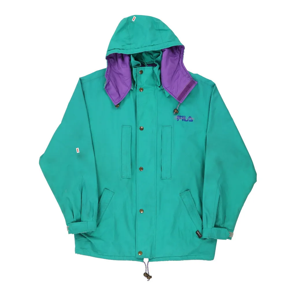 Magic Line Fila Jacket - 2XL Green Polyester