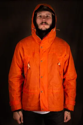 MANIFATTURA CECCARELLI – MOUNTAIN JACKET WAXED CANVAS – ORANGE