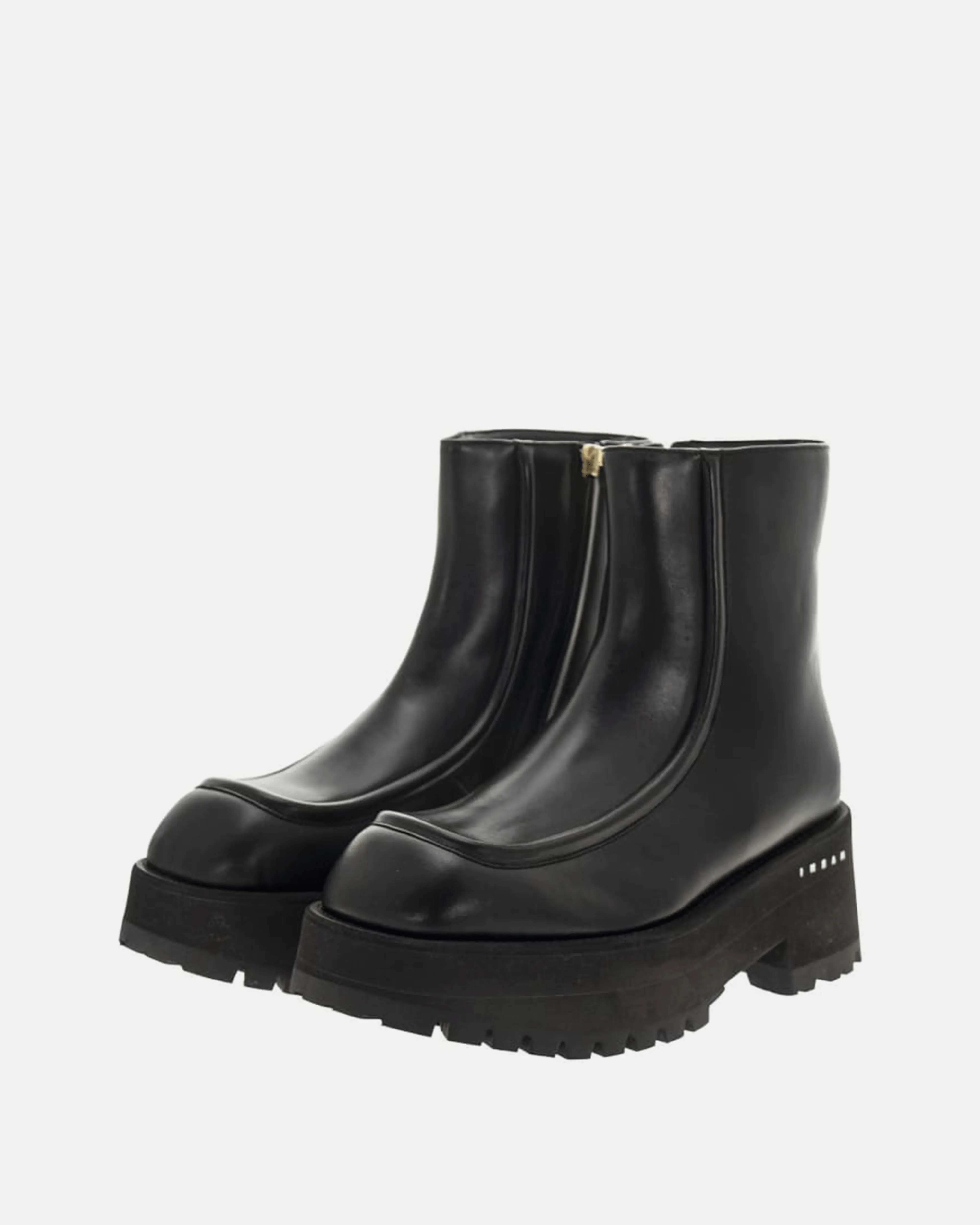 Marni Nappa Ankle Boot in Black