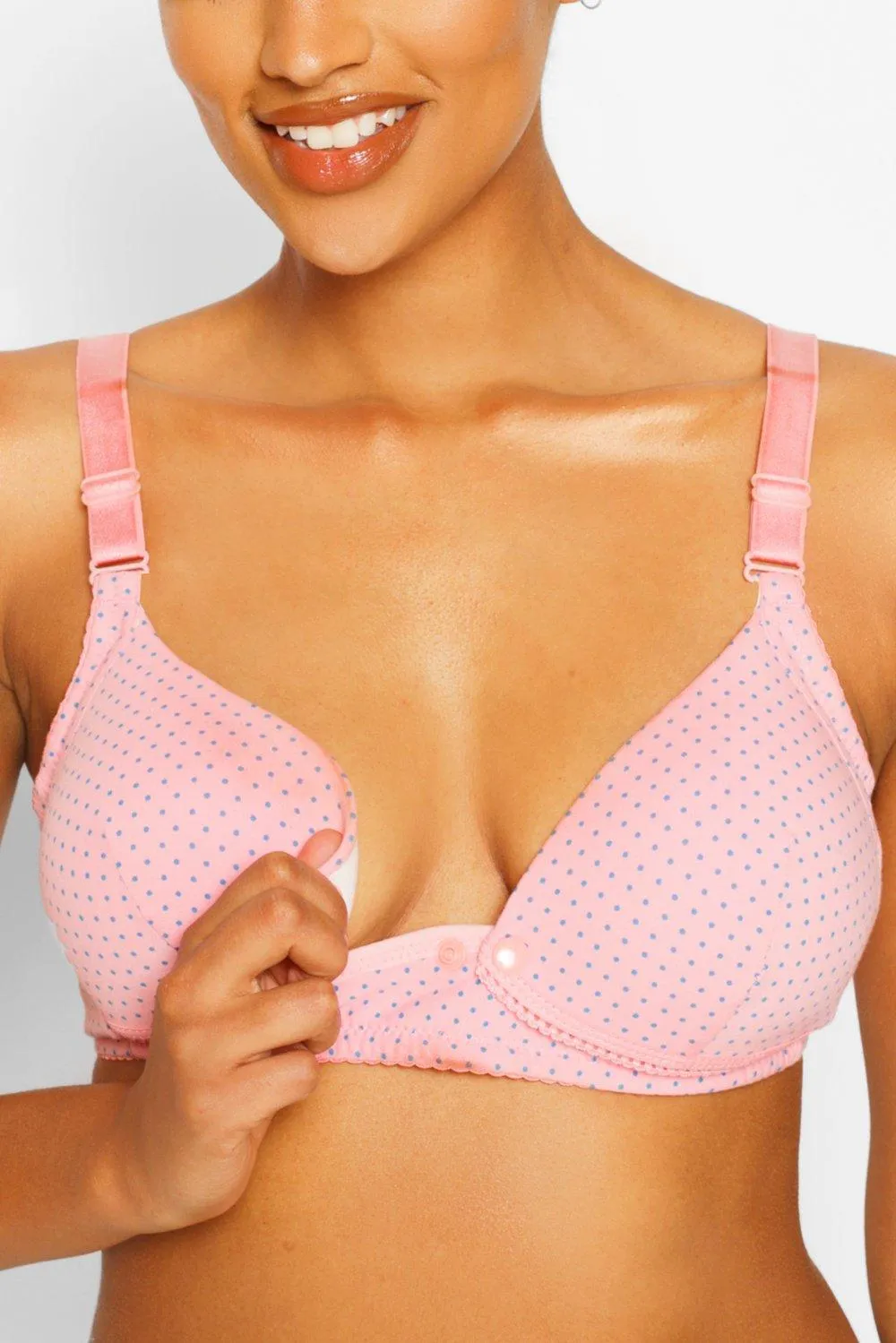 Maternity Polka Dot Nursing Bra