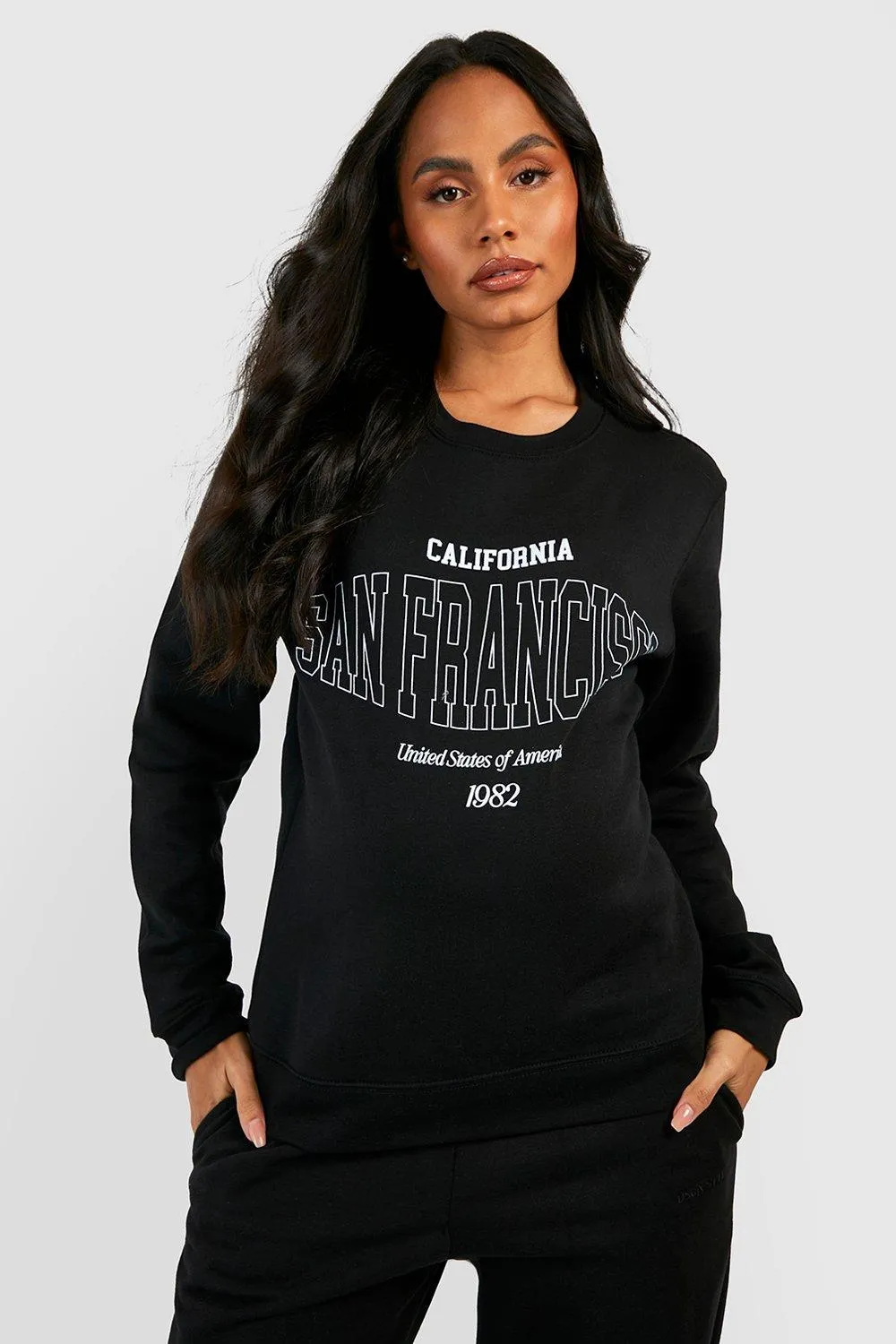 Maternity Printed San Francisco Sweatshirt