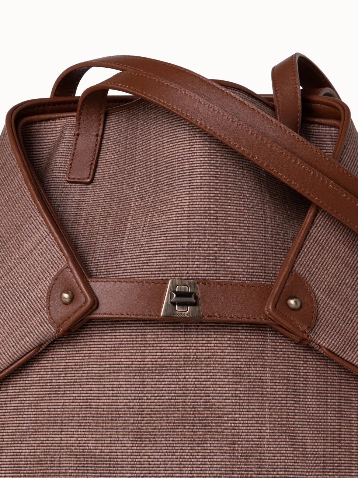 Medium Ai Shoulder Bag in Horsehair Fabric