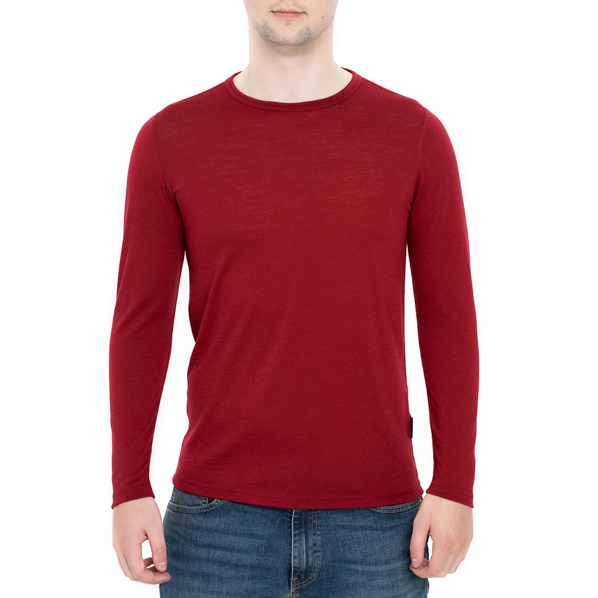 Men's 160 Thermal Long Sleeve Crew Royal Cherry