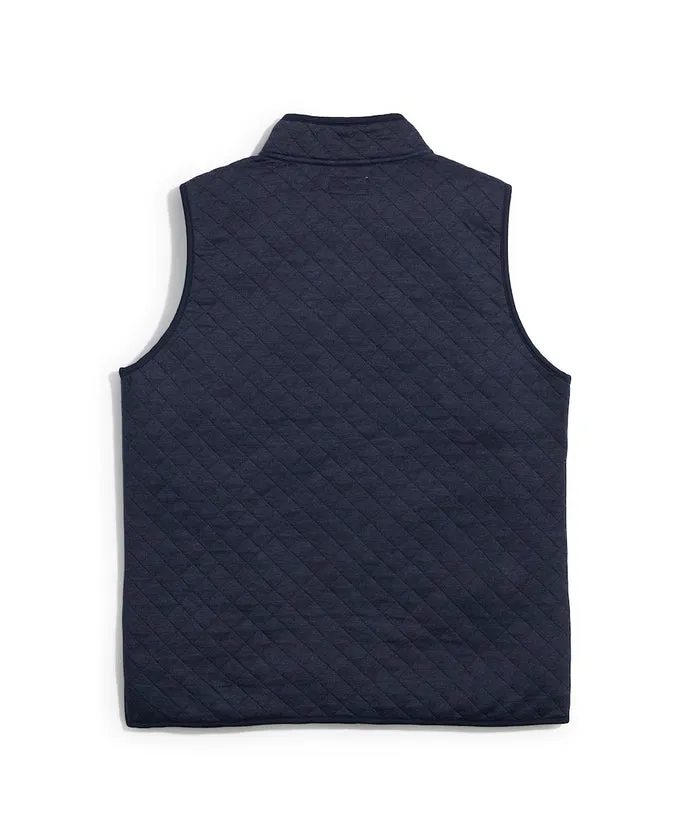 Men's Corbet Full Zip Vest in Navy