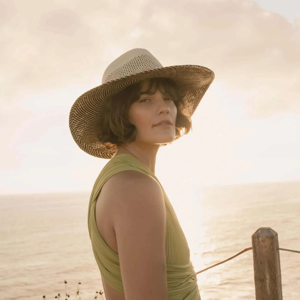 Mesquite Hat - Natural/Black