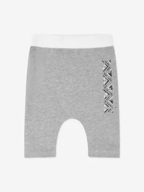 Missoni Baby Boys Zigzag Logo Joggers in Grey