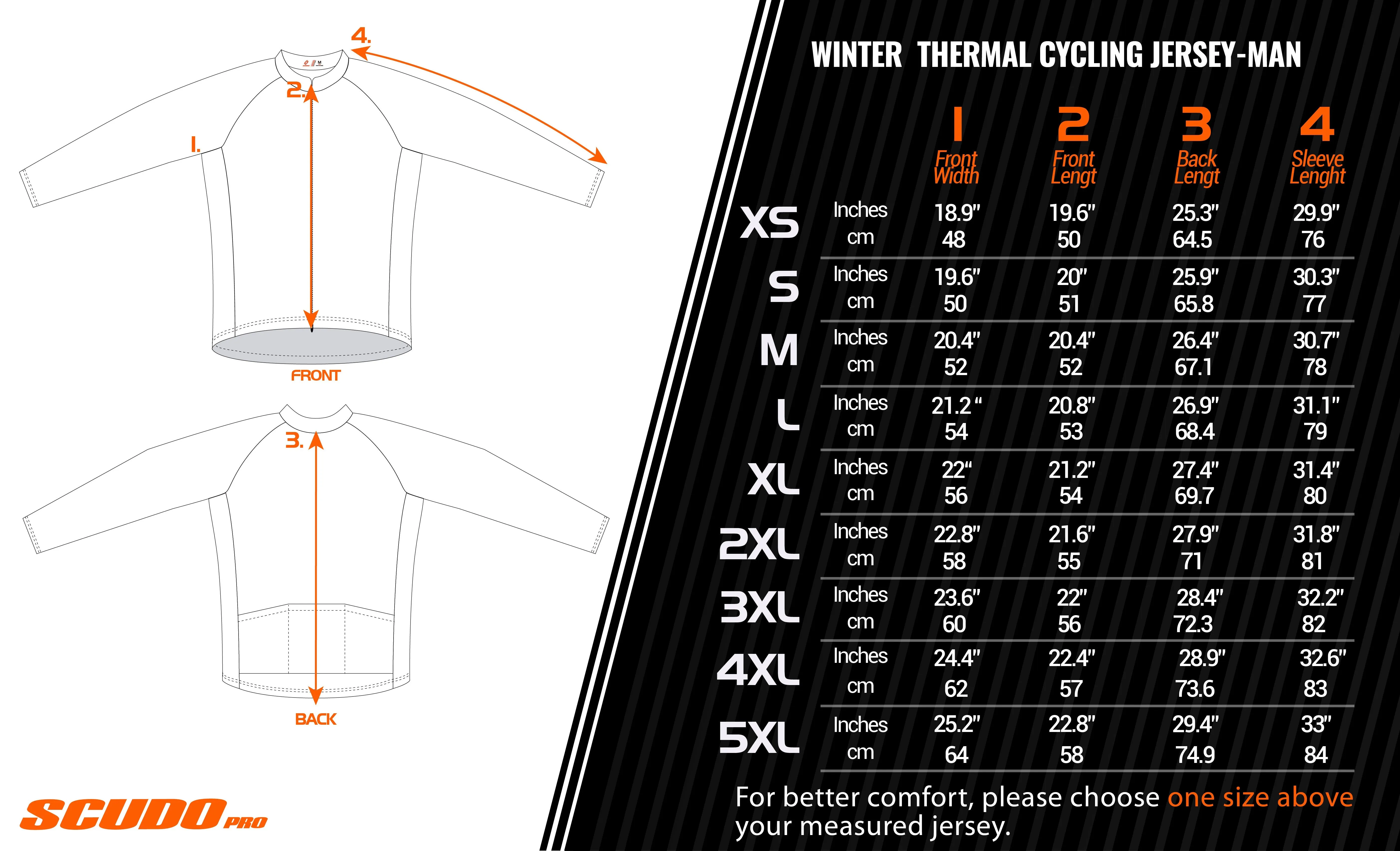 Mozambique Flag Winter Thermal Cycling Jersey