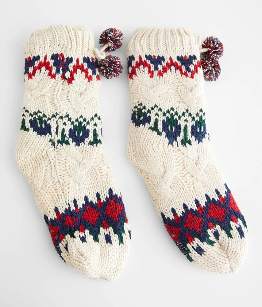 Muk Luks Cabin Slipper Sock