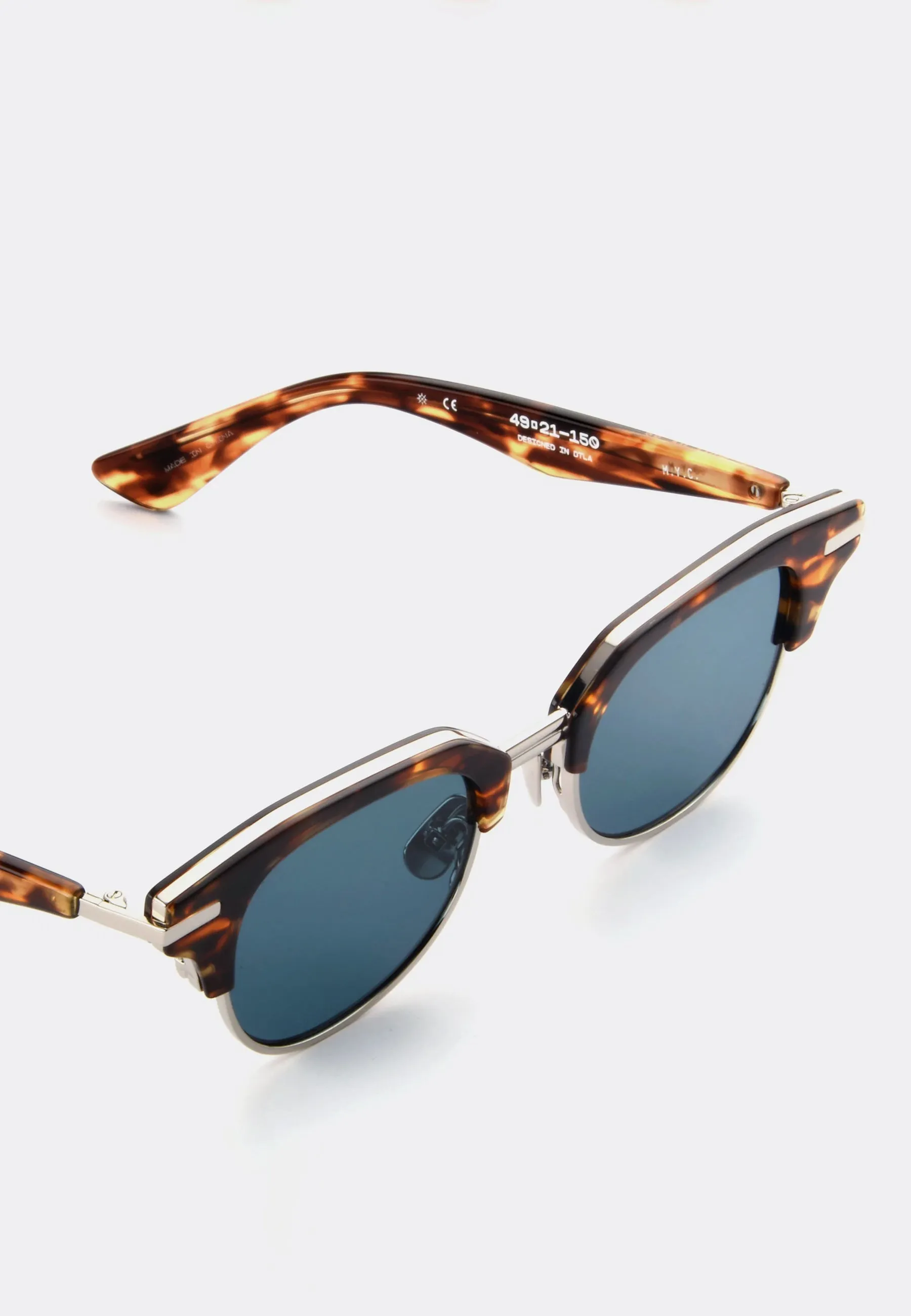 M.Y.C Sunglasses - brooklyn/havana/viridian