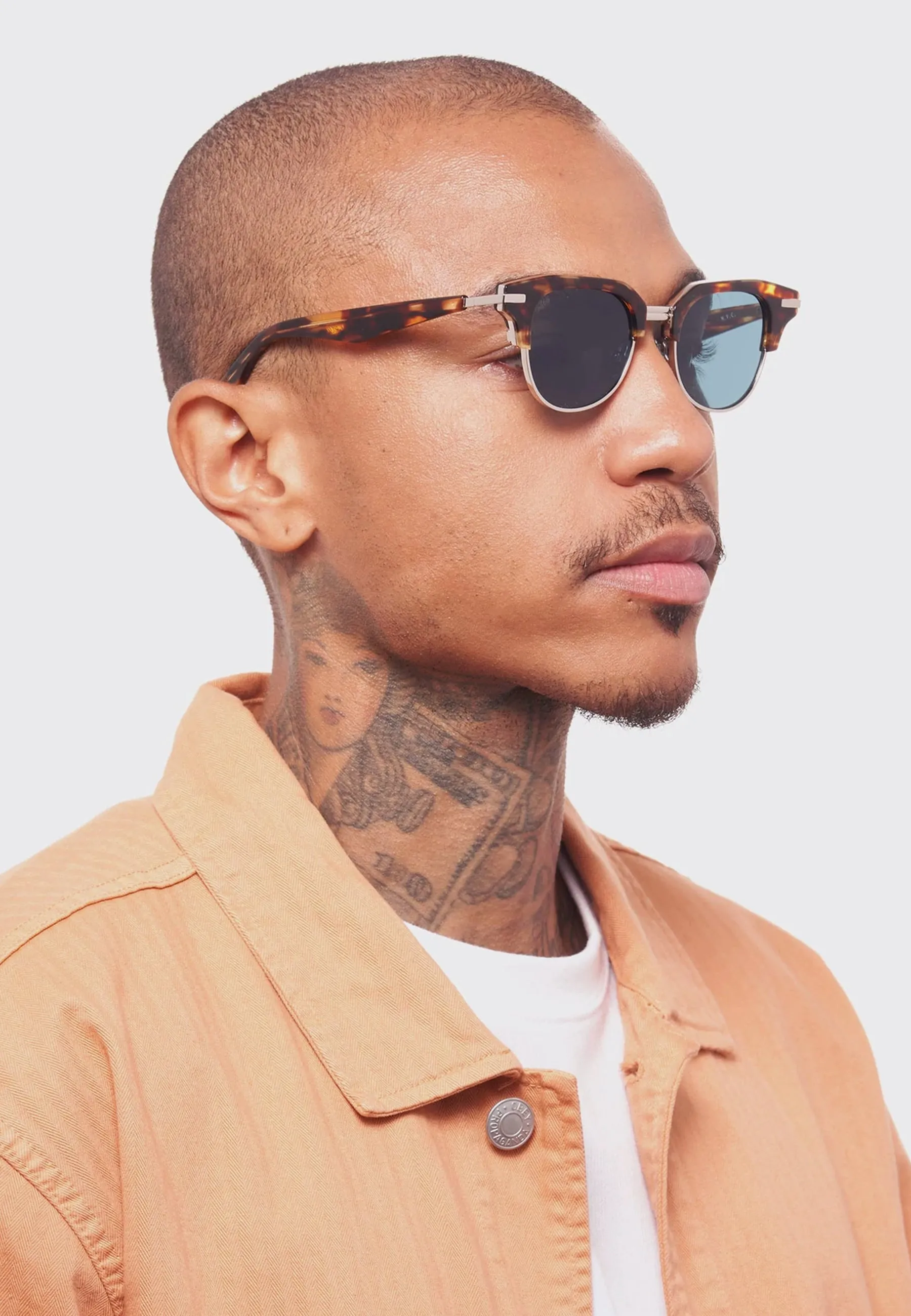 M.Y.C Sunglasses - brooklyn/havana/viridian