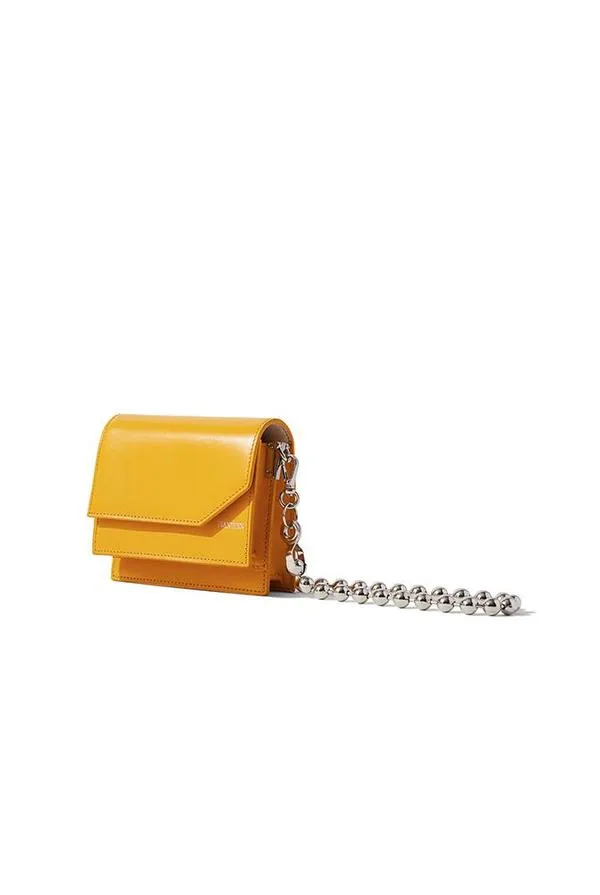 Naomi Mini Shoulder Bag - Mustard 