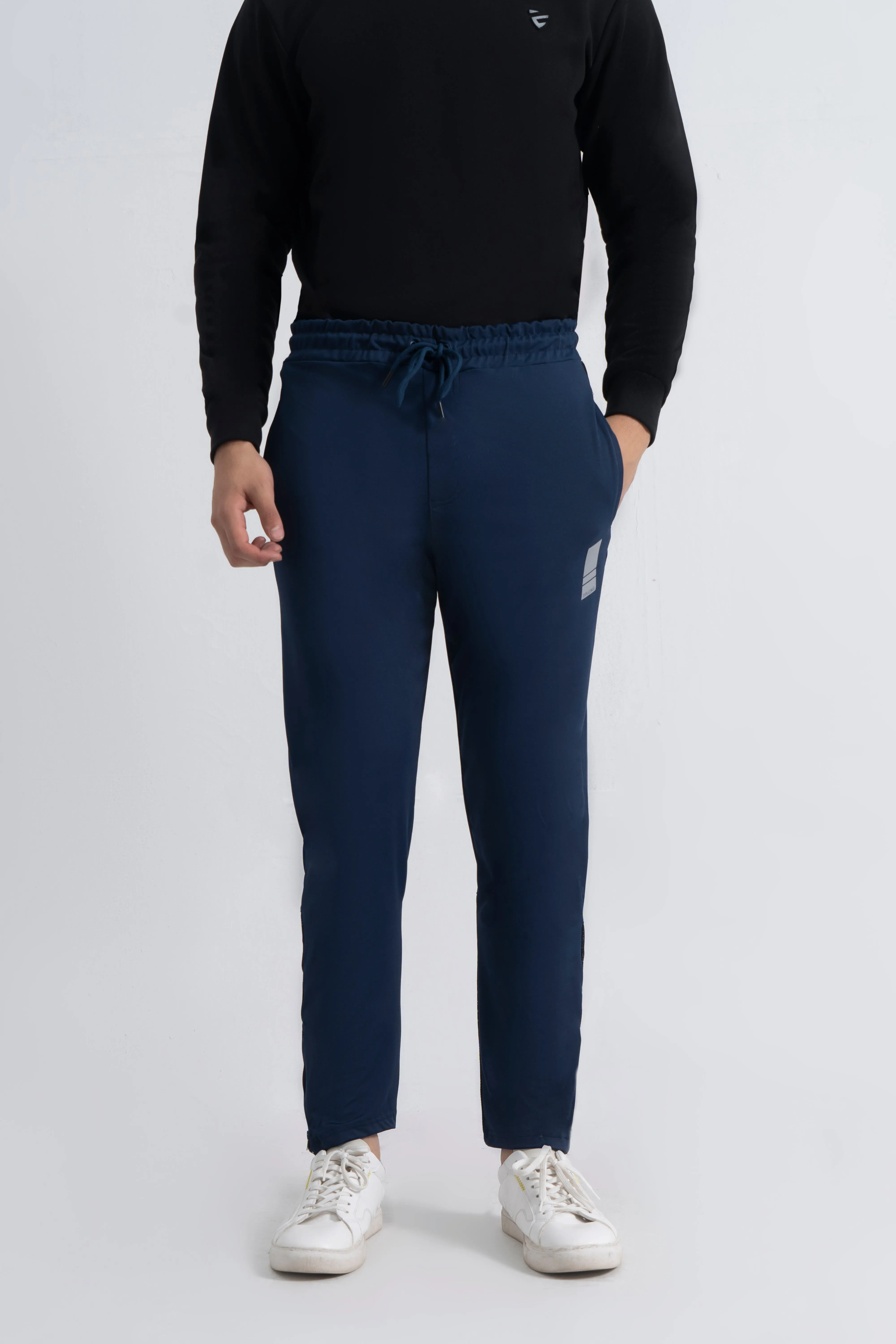 Navy Dry Fit Trousers