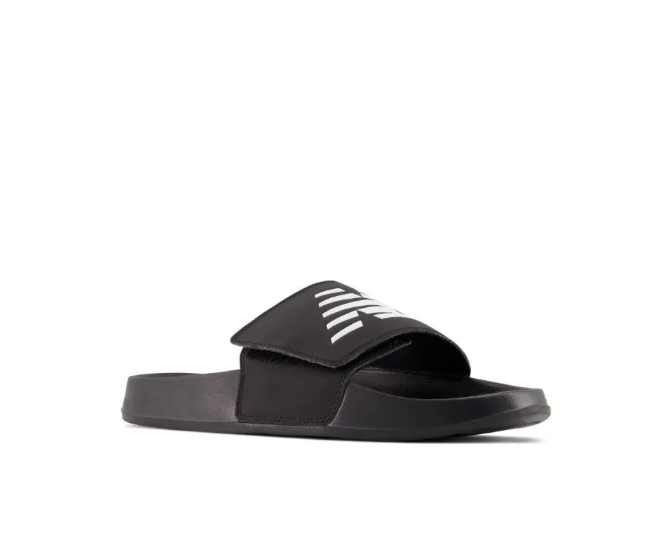 New Balance 200 v2 Adjustable Slide - Black/White