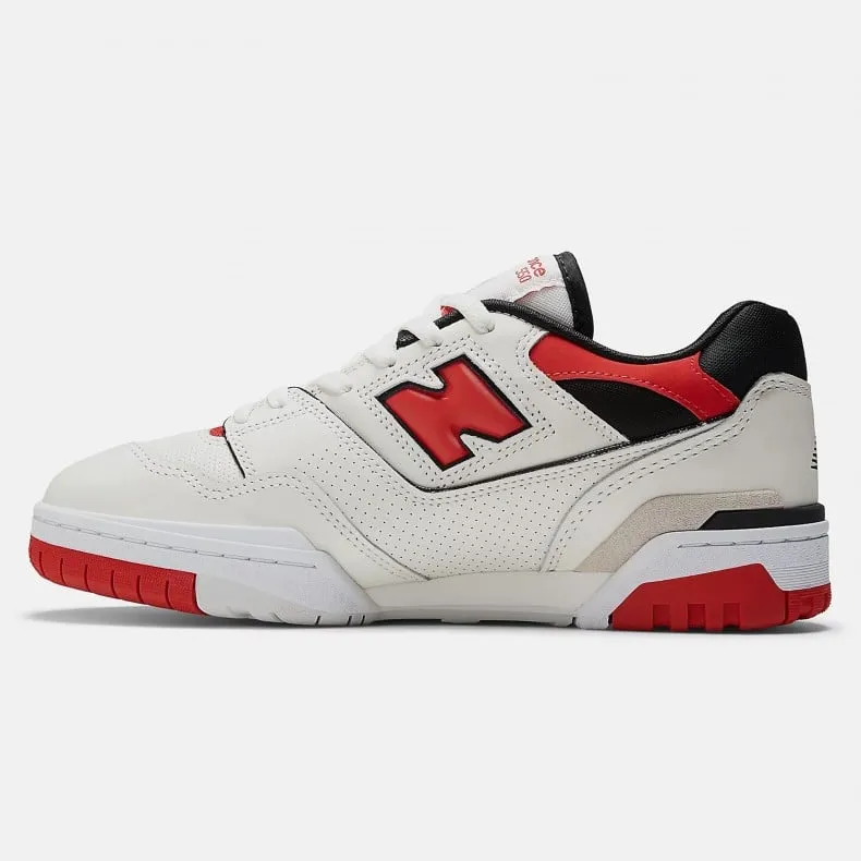 New Balance 550 (Sea Salt/True Red/Black)